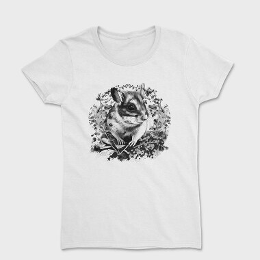 Garden Mouse Realistic Dormouse, Tricou Femei