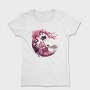 Geisha With Sakura Tea, Tricou Femei