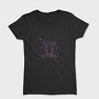 Gemini Floral Zodiac Sign Gemeni, Tricou Femei