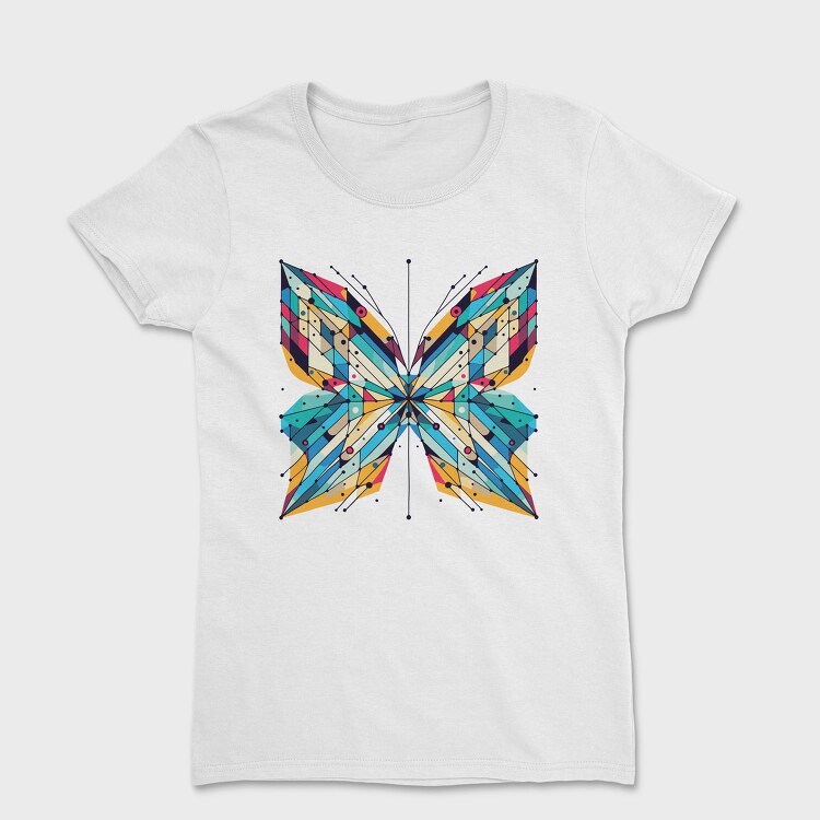 Geometric Butterfly, Tricou Femei