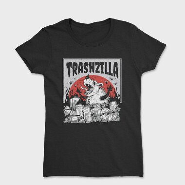 Giant Opossum Trash City Zilla, Tricou Femei