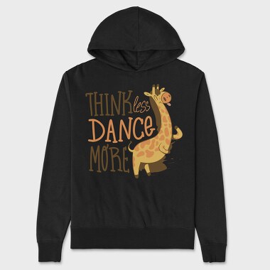 Giraffe Dancing, Hanorac Oversize Barbati (Unisex)