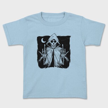 Grim Reaper Creature Finger, Tricou Copii
