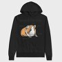 Guinea Pig Anatomy, Hanorac Oversize Barbati (Unisex)