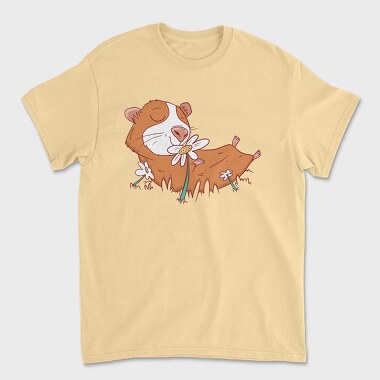 Guinea Pig Flower Spring, Tricou Barbati (Unisex)