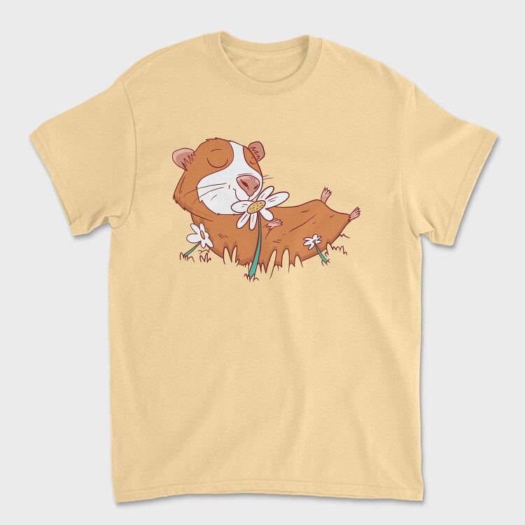 Guinea Pig Flower Spring, Tricou Barbati (Unisex)