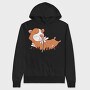 Guinea Pig Flower Spring, Hanorac Oversize Barbati (Unisex)
