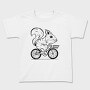 Squirrel On A Bike, Tricou Copii