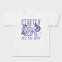 Stretching Fitness Axolotl Yoga 01, Tricou Copii