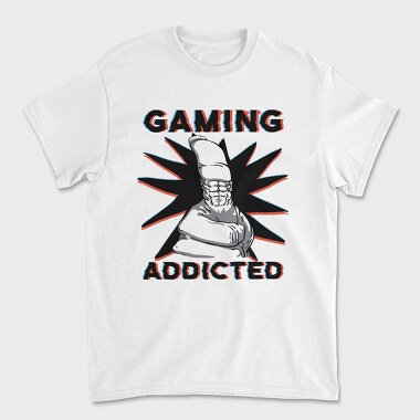 Strong Hand Funny Gamer Gaming, Tricou Barbati (Unisex)