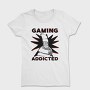 Strong Hand Funny Gamer Gaming, Tricou Femei