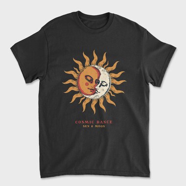 Sun And Moon Love Whimsigoth, Tricou Barbati (Unisex)