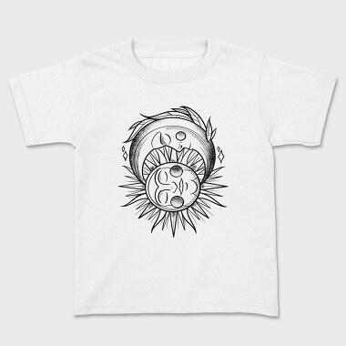 Sun And Moon Sleeping, Tricou Copii