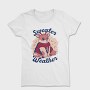 Sweater Weather Deer Mug, Tricou Femei