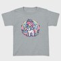 Kawaii Fairy Riding Unicorn, Tricou Copii