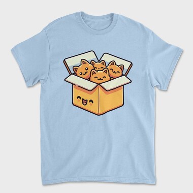 Kitten Nuggets Box, Tricou Barbati (Unisex)