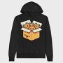Kitten Nuggets Box, Hanorac Oversize Barbati (Unisex)
