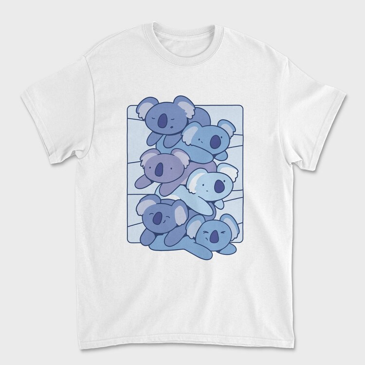 Koala Animal Cute Tower, Tricou Barbati (Unisex)