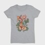 Koi Fish Lotus Illustration 04, Tricou Femei