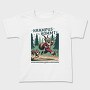 Krampus Comes Retro Comic, Tricou Copii