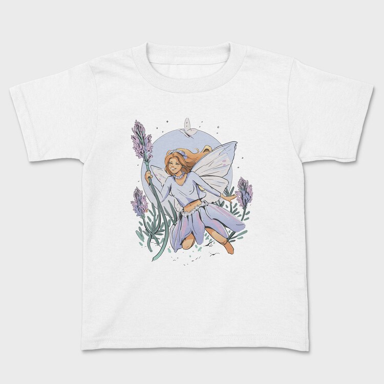 Lavender Fairy Cottagecore, Tricou Copii
