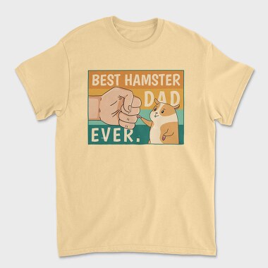 Hamster Pet Quote Dad, Tricou Barbati (Unisex)