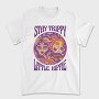 Happy Hippie Girls 60 S Stay Trippy, Tricou Barbati (Unisex)