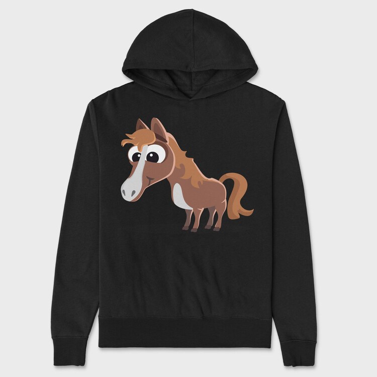 Happy Horse Stroll, Hanorac Oversize Barbati (Unisex)