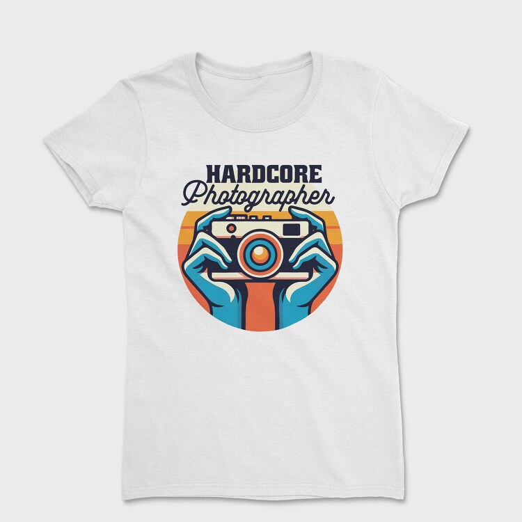 Hardcore Photographer, Tricou Femei