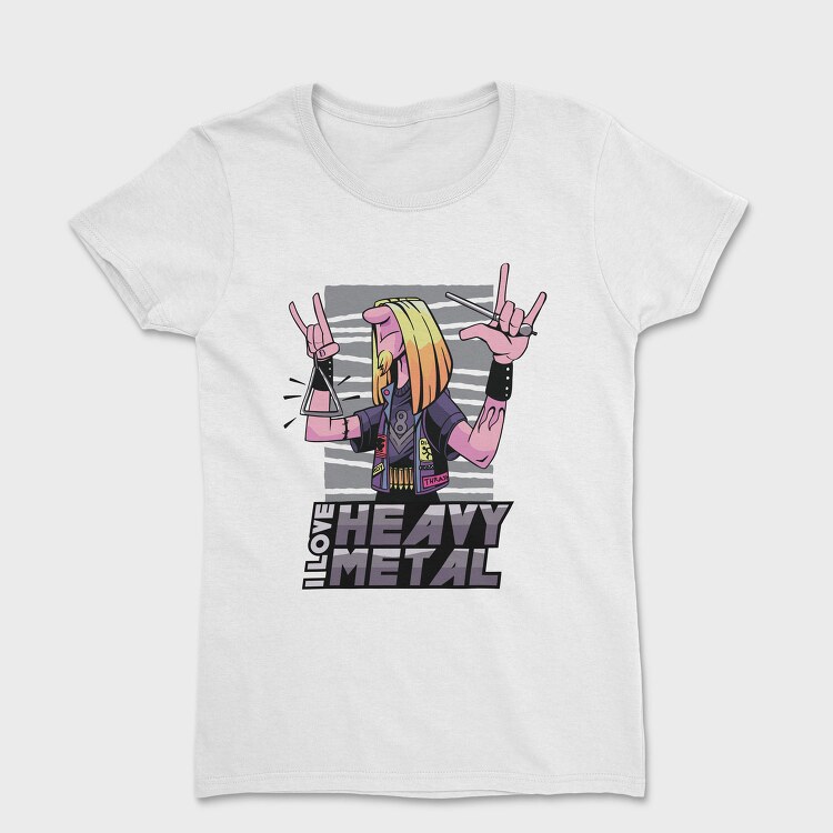Heavy Metal Triangle Triangule, Tricou Femei