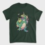 T Rex With Magic Wand Dino Fairy, Tricou Barbati (Unisex)