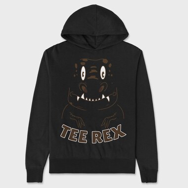 Tee Rex Cute T Rex, Hanorac Oversize Barbati (Unisex)