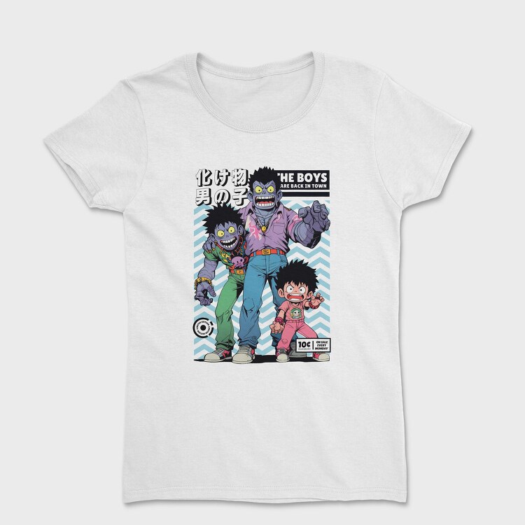 The Boys Anime Style Are Back, Tricou Femei