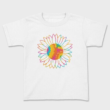 Tie Dye Sunflower, Tricou Copii