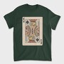 Tiger King Of Spades Card, Tricou Barbati (Unisex)