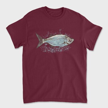 Tricou Barbati (Unisex), Fish Drawing