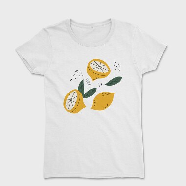 Lemons Fruit Tote, Tricou Femei