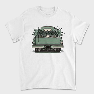 Loaded Truck With Weed Plants, Tricou Barbati (Unisex)