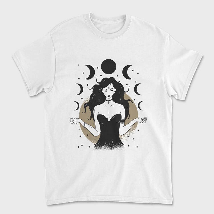 Lunar Goddess, Tricou Barbati (Unisex)