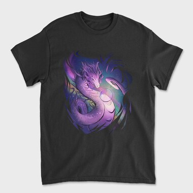 Magical Dragon Creature Rainbow, Tricou Barbati (Unisex)