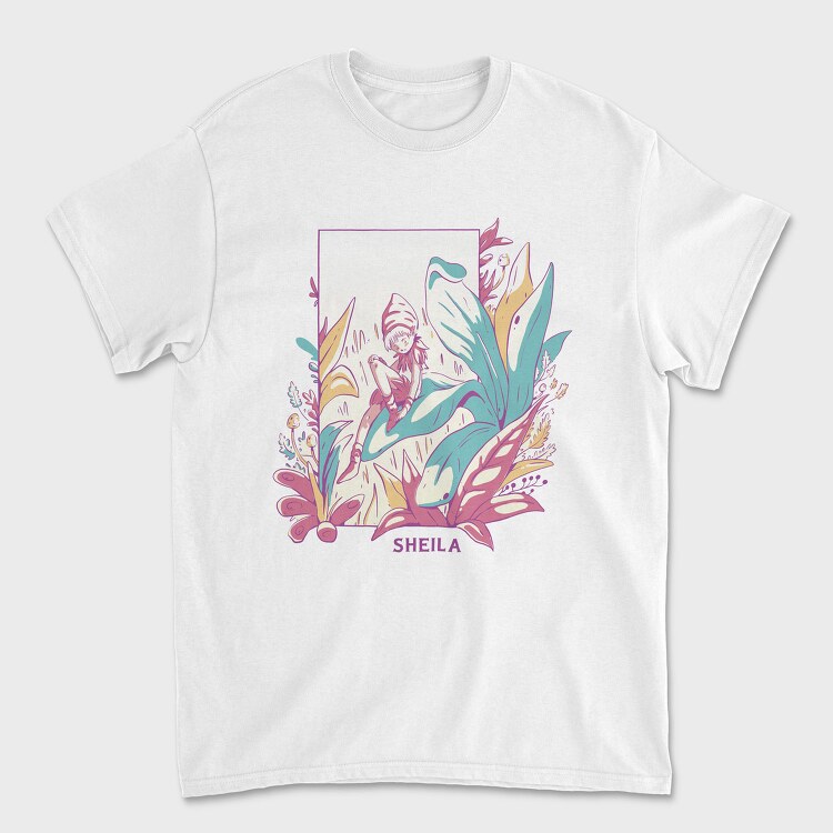 Magical Fairy In Flower Field Fairycore 07, Tricou Barbati (Unisex)