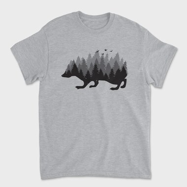 Hedgehog Forest Headgehog, Tricou Barbati (Unisex)