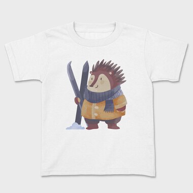 Hedgehog Ski Adventure, Tricou Copii