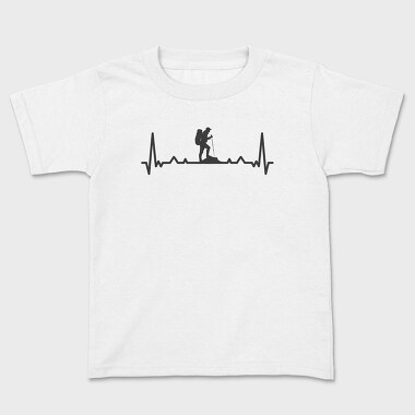 Hiking Heartbeat Line, Tricou Copii