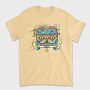 Hippie Cat Van, Tricou Barbati (Unisex)