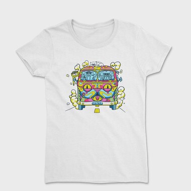 Hippie Cat Van, Tricou Femei