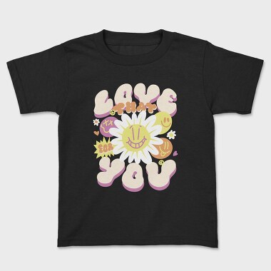 Hippie Love Quote, Tricou Copii