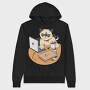 Home Office Grumpy Cat, Hanorac Oversize Barbati (Unisex)
