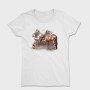 Horse And German Shepherd, Tricou Femei