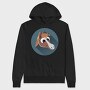 Horse Icon Art, Hanorac Oversize Barbati (Unisex)